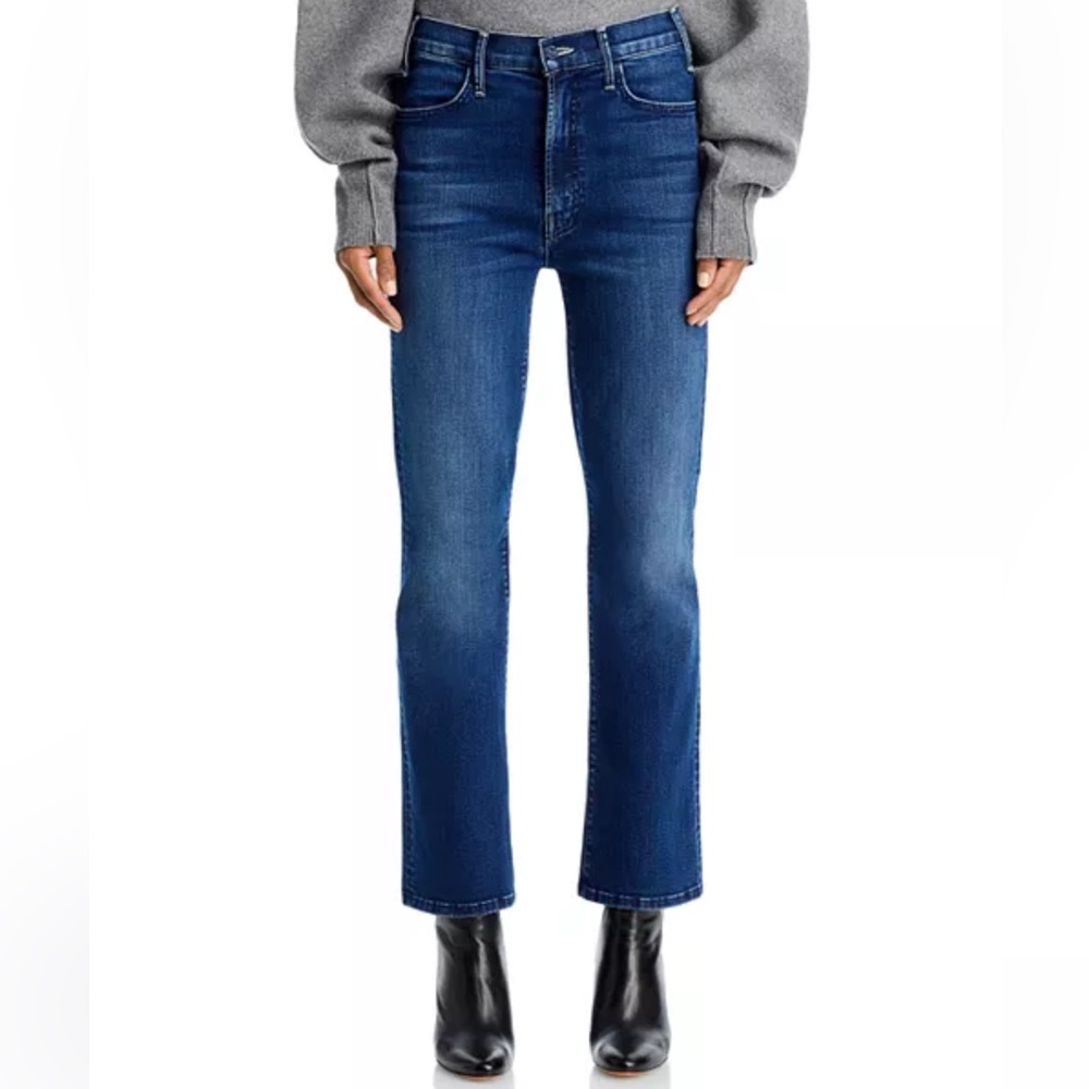Mother the hustler high rise ankle jeans 32